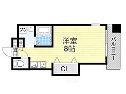 TGT ワンルームの間取図画像