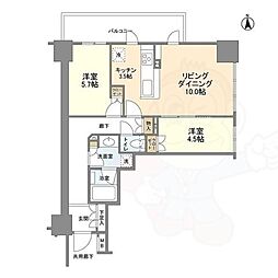 クレヴィアタワー大阪本町 4階/-