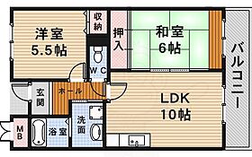 プリムヴェール池田 402 ｜ 大阪府池田市豊島南１丁目10番31号（賃貸マンション2LDK・4階・55.00㎡） その2