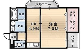 THIRD HILLS 302 ｜ 大阪府池田市神田２丁目5番4号（賃貸マンション1DK・3階・30.30㎡） その2