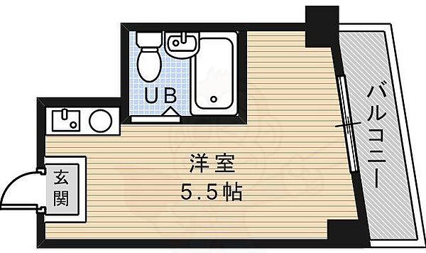 グローバル槻木 105｜大阪府池田市槻木町(賃貸マンション1R・1階・10.43㎡)の写真 その2