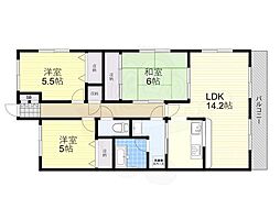 間取図画像 3LDK