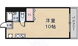 サンビレッジ神田 ワンルームの間取図画像