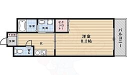 アルデール・満寿美 1Kの間取図画像