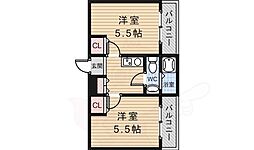 グリーン・コート 2Kの間取図画像