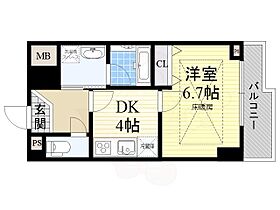 アルグラッド野田阪神  ｜ 大阪府大阪市福島区吉野１丁目20番27号（賃貸マンション1K・8階・29.82㎡） その2