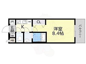 ディクス福島レジデンス  ｜ 大阪府大阪市福島区野田５丁目（賃貸マンション1K・8階・25.50㎡） その2