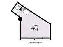 阪神なんば線 千鳥橋駅 徒歩8分 1階/-