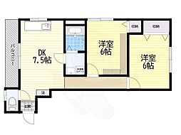 プチメゾン此花 3階/-