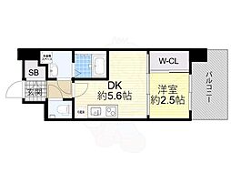 JR大阪環状線 西九条駅 徒歩8分 7階/-