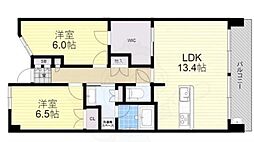 リバーガーデンこのはな 3LDKの間取図画像