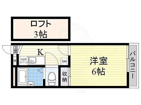 デイルーチェ三津屋 ｜大阪府大阪市淀川区三津屋南１丁目(賃貸マンション1K・3階・19.87㎡)の写真 その2