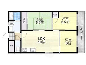 フローラル井上  ｜ 大阪府大阪市東淀川区豊新４丁目16番20号（賃貸マンション3LDK・5階・52.00㎡） その2