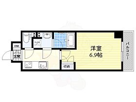 エグゼ北大阪  ｜ 大阪府大阪市淀川区十三東１丁目10番19号（賃貸マンション1K・6階・24.45㎡） その2