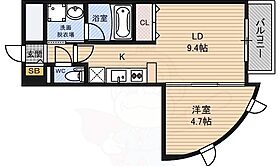 エル・セレーノ東三国  ｜ 大阪府大阪市淀川区東三国６丁目17番7号（賃貸マンション1R・2階・34.88㎡） その2