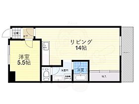 豊新ガーデンハイツ  ｜ 大阪府大阪市東淀川区豊新１丁目1番1号（賃貸マンション1LDK・4階・47.00㎡） その2