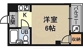 ラピス三国  ｜ 大阪府大阪市淀川区三国本町２丁目9番18号（賃貸マンション1R・2階・18.00㎡） その2