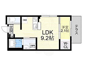 リアコート下新庄2  ｜ 大阪府大阪市東淀川区下新庄３丁目1番1号（賃貸マンション1LDK・1階・27.73㎡） その2