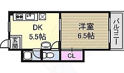 間取図画像 1DK