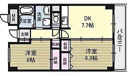 間取図画像 2DK