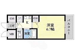 コスモプラザ新大阪 7階/-