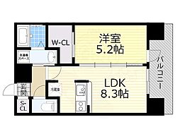 リッツ新大阪 8階/-