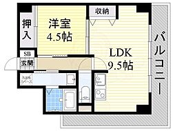 パークモダン新大阪 4階/-