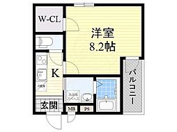 フジパレス西淡路2番館 2階/-
