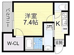 フジパレス豊里中央公園1番館 2階