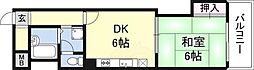 シャンティマサノ 1DKの間取図画像