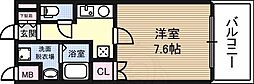 プレッツァ新大阪 1Kの間取図画像