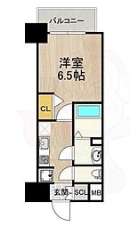 ArtizA新大阪D.C. 1Kの間取図画像