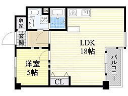 第1ロイヤルハイツ中尾 4階