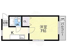 第2コーポリーブル  ｜ 大阪府大阪市住之江区東加賀屋１丁目10番33号（賃貸マンション1K・5階・18.00㎡） その2