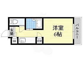 シャルマンフジ住吉壱番館  ｜ 大阪府大阪市住吉区山之内３丁目19番13号（賃貸マンション1K・2階・17.00㎡） その2