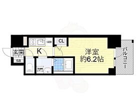 大阪府大阪市住吉区南住吉１丁目（賃貸マンション1K・13階・22.20㎡） その2