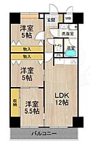 ファーロ新北島  ｜ 大阪府大阪市住之江区新北島２丁目2番29号（賃貸マンション3LDK・6階・65.30㎡） その2