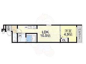 フジパレス住吉長居5番館  ｜ 大阪府大阪市住吉区大領３丁目6番（賃貸アパート1LDK・1階・35.70㎡） その2