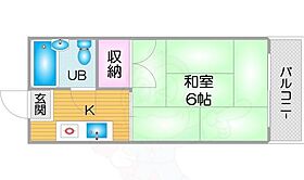 遠里小野728ハイツ  ｜ 大阪府大阪市住吉区遠里小野３丁目1番12号（賃貸マンション1K・4階・18.00㎡） その2