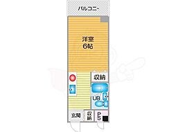 オーシャン住之江 2階