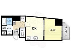 間取図画像 1DK