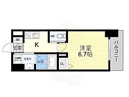 Avantio Grande 1Kの間取図画像