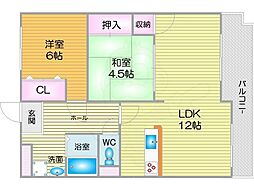 ビューテラス大新 4階