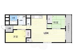 パレ北加賀屋 4階