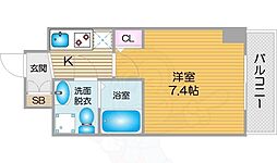 FDSCourtFelice 1Kの間取図画像
