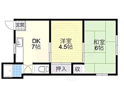 太平マンション 3階/-