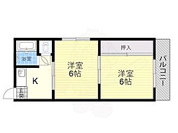 備前マンションBS第2 2階/-