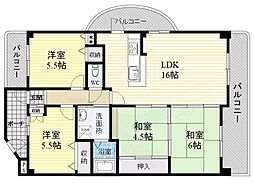 ノアーズアーク住之江 8階