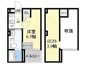 La　Fiore　Ama  ｜ 兵庫県尼崎市長洲東通３丁目（賃貸アパート1K・2階・21.58㎡） その2