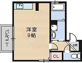 セジュール参番館  ｜ 兵庫県尼崎市神田北通９丁目（賃貸アパート1R・2階・25.44㎡） その2